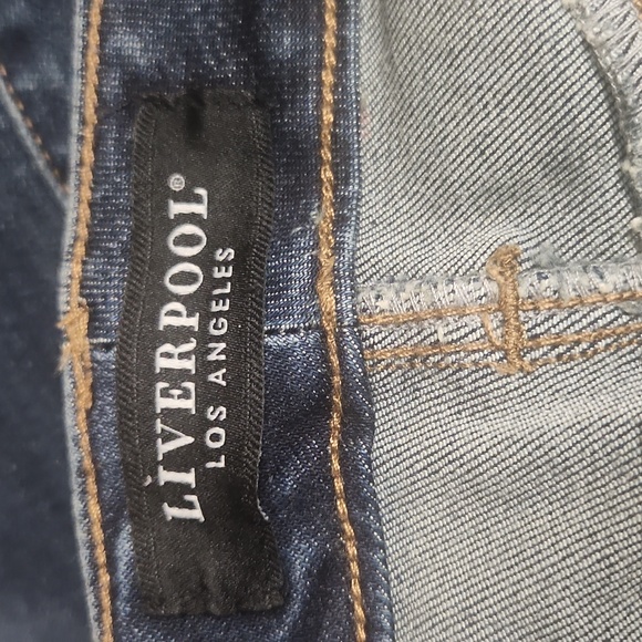 Liverpool Ankle Skinny Blue Jeans/Denim Women's Size 30 Petite, EUC - Picture 3 of 9